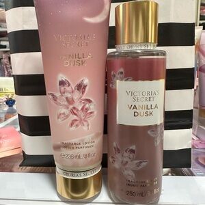 Victoria Secret Vanilla Dusk Perfume and Lotion Set